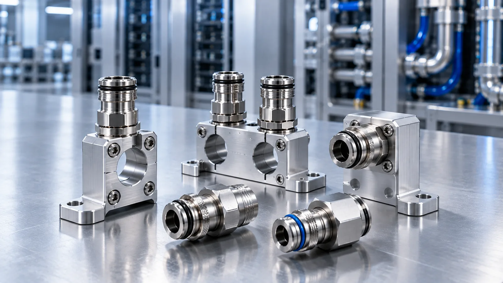 Custom quick connect mount manufacturing example