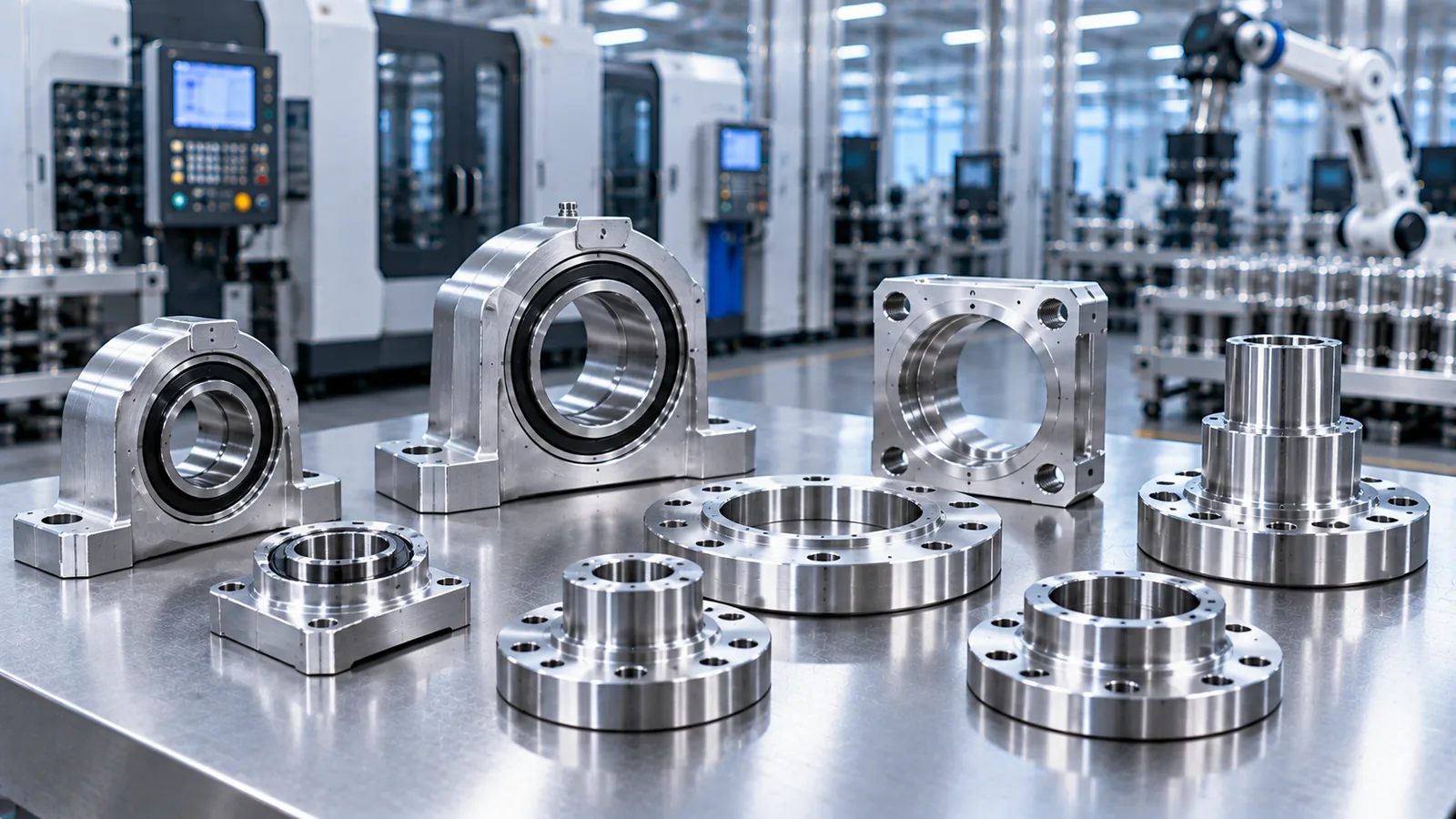 Custom robot base manufacturing example